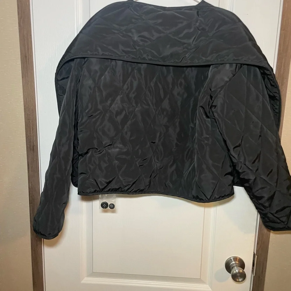 Steve Madden Women’s Diarine Scarf Quilted Puffer Jacket Size Small - Picture 6 of 6